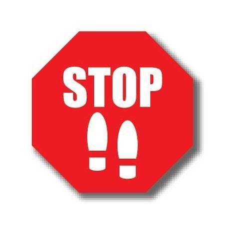 Ergomat 30in OCTAGON SIGNS - Stop DSV-SIGN 900 #1043 -UEN